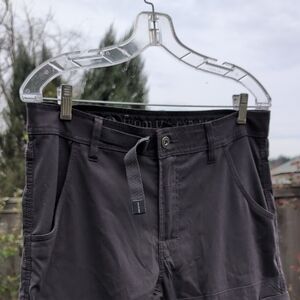 PrAna Gray Cargo Pants